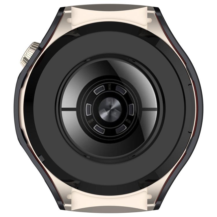 For Huawei Watch 5 46mm Change to Space Edition Hollow PC Watch Protective Case - Black