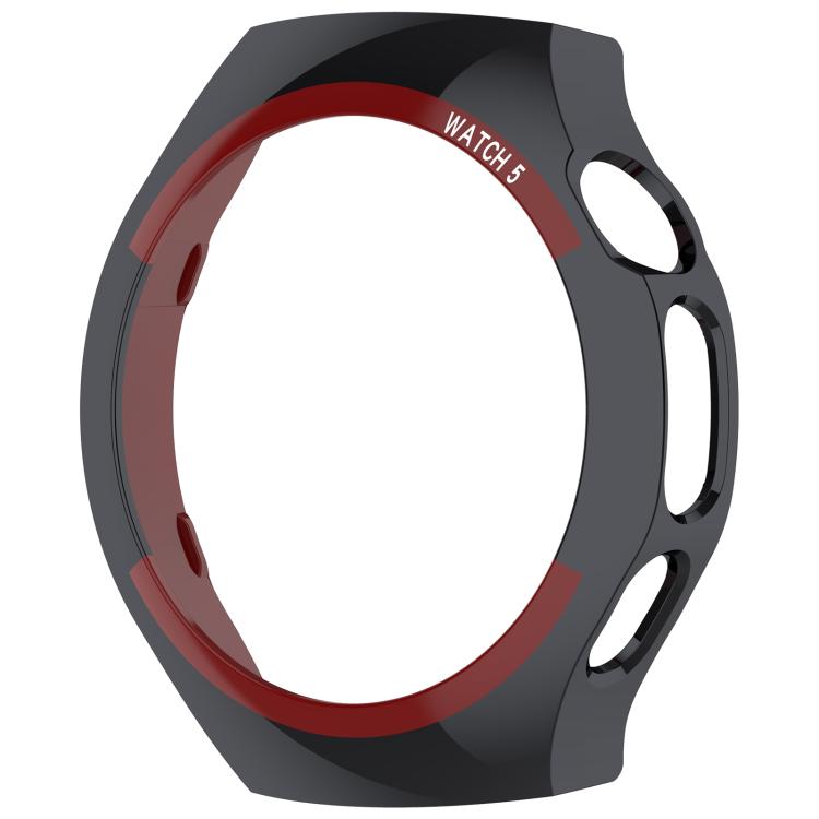 For Huawei Watch 5 46mm Change to Space Edition Hollow PC Watch Protective Case - Black