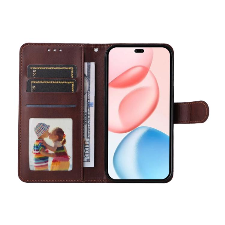 For Honor 400 Pro Global ENKAY Card Wallet Calf Texture Leather Phone Case with Full Glue Coverage Soft Hydrogel Film