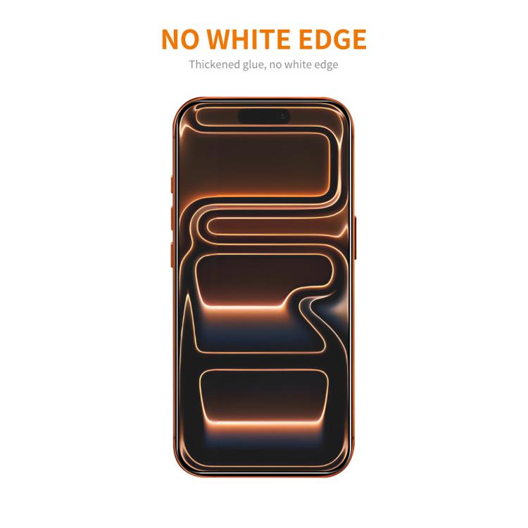 For iPhone 17 Pro ENKAY Thickened Glue No White Edge 9H Big Arc Edge High Aluminum-silicon Tempered Glass Film