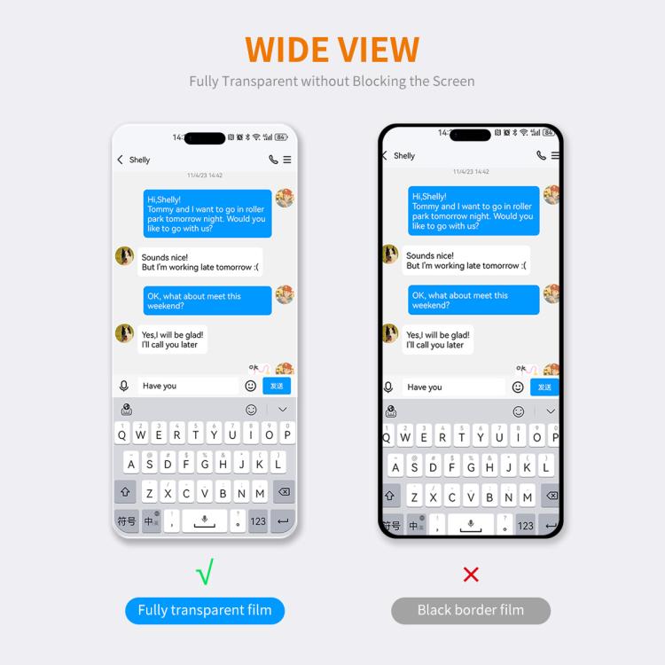 For iPhone 17 Pro ENKAY Thickened Glue No White Edge 9H Big Arc Edge High Aluminum-silicon Tempered Glass Film