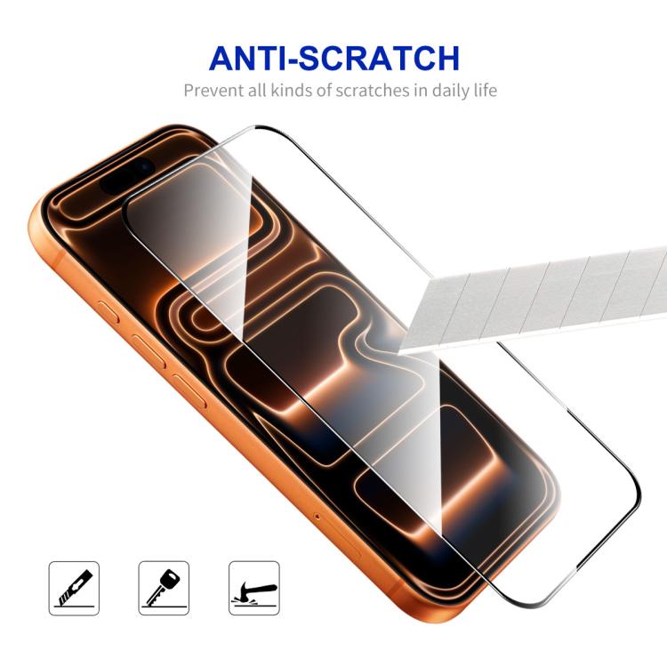 For iPhone 17 Pro ENKAY Thickened Glue No White Edge High Aluminum-silicon Tempered Glass Film