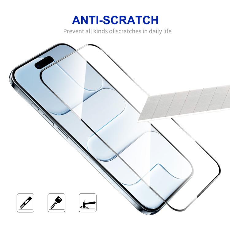 For iPhone Air ENKAY Thickened Glue No White Edge High Aluminum-silicon Tempered Glass Film