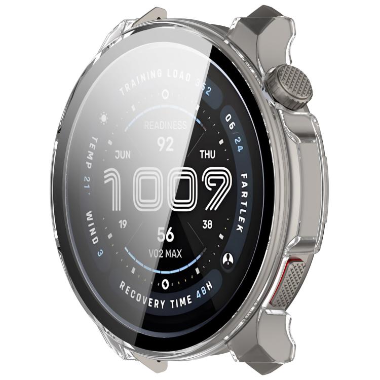 For Amazfit Balance 2 Tempered Film Integrated PC Watch Protective Case