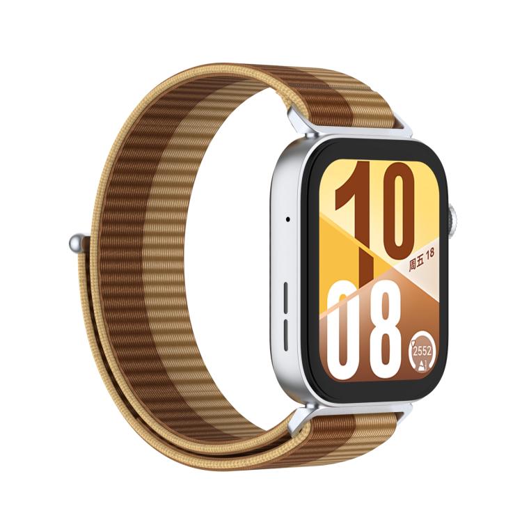 For Huawei Watch Fit 5 / Fit 5 Pro / Fit 4 Integrated Loop Nylon Watch Band