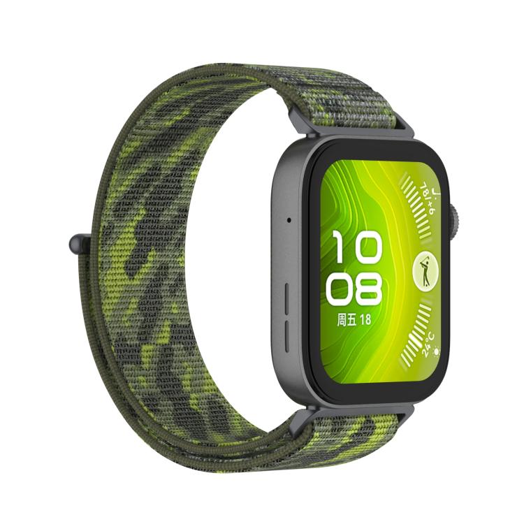 For Huawei Watch Fit 5 / Fit 5 Pro / Fit 4 Integrated Loop Nylon Watch Band
