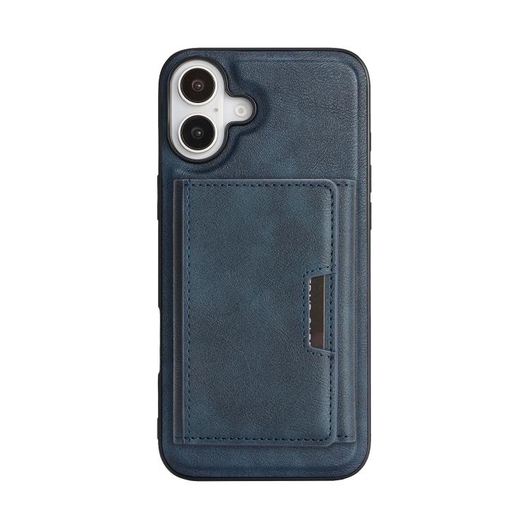 For iPhone 17 Kalebol Strong Magnetic MagSafe Tri-Fold Wallet Leather Phone Case
