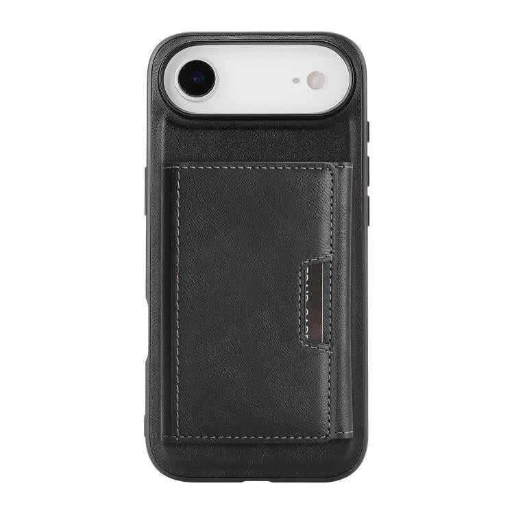 For iPhone Air Kalebol Strong Magnetic MagSafe Tri-Fold Wallet Leather Phone Case