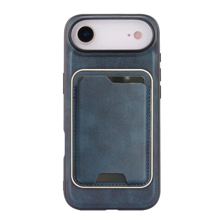 For iPhone Air Kalebol Slim MagSafe Ring Magnetic Card Bag Leather Phone Case