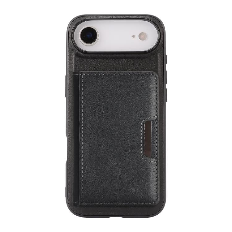 For iPhone Air Kalebol Strong MagSafe Magnetic Two-Fold Card Bag Leather Phone Case