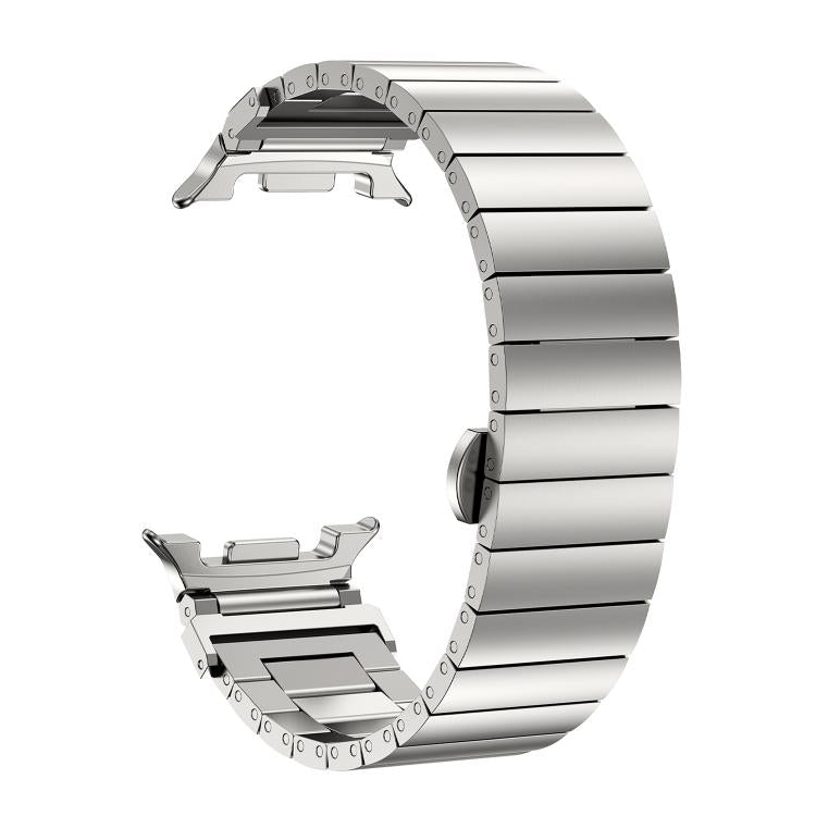 For Samsung Galaxy Watch8 / Watch8 Classic Bamboo Joint Stainless Steel Watch Band