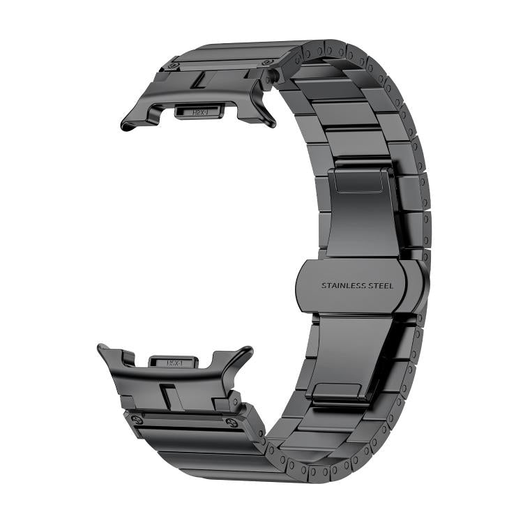 For Samsung Galaxy Watch8 / Watch8 Classic Bamboo Joint Stainless Steel Watch Band