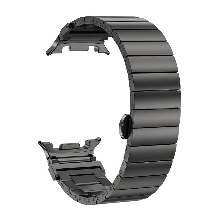 For Samsung Galaxy Watch8 / Watch8 Classic Bamboo Joint Stainless Steel Watch Band