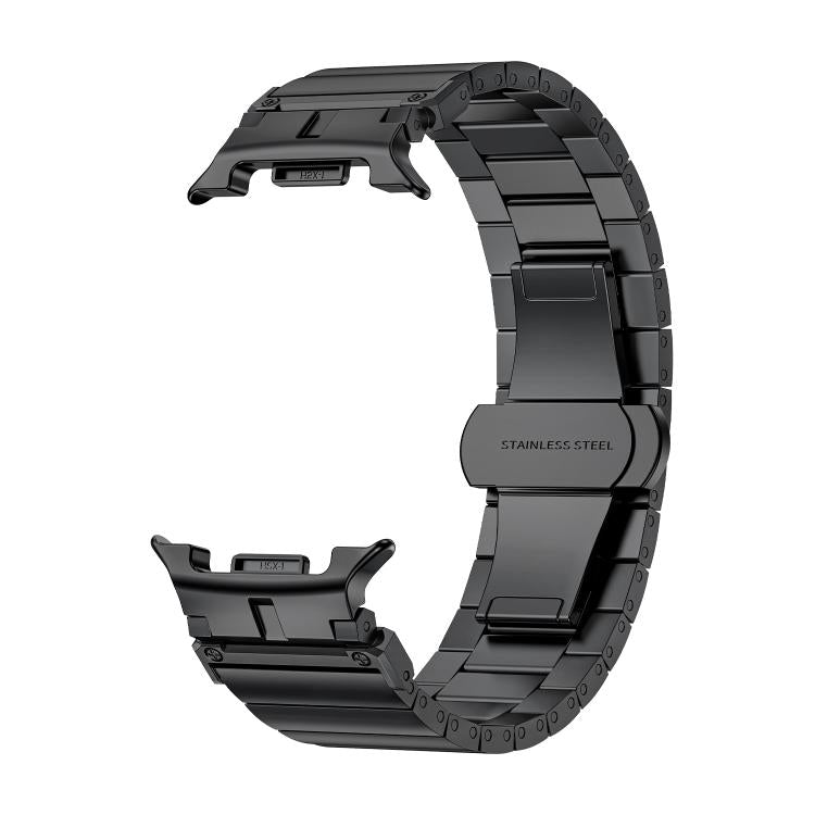 For Samsung Galaxy Watch8 / Watch8 Classic Bamboo Joint Stainless Steel Watch Band