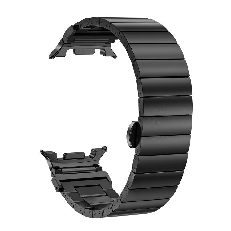 For Samsung Galaxy Watch8 / Watch8 Classic Bamboo Joint Stainless Steel Watch Band