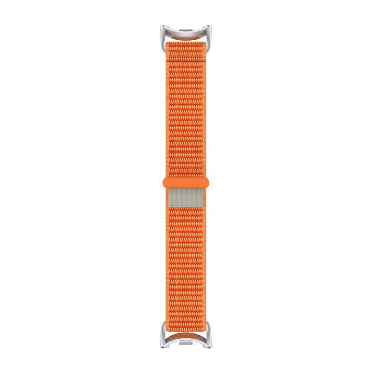 For Xiaomi Smart Band 10 / 9 / 8 Tail Style Nylon Hook And Loop Fastener Watch Band