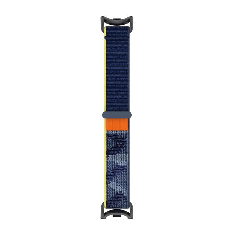 For Xiaomi Smart Band 10 / 9 / 8 Tail Style Nylon Hook And Loop Fastener Watch Band