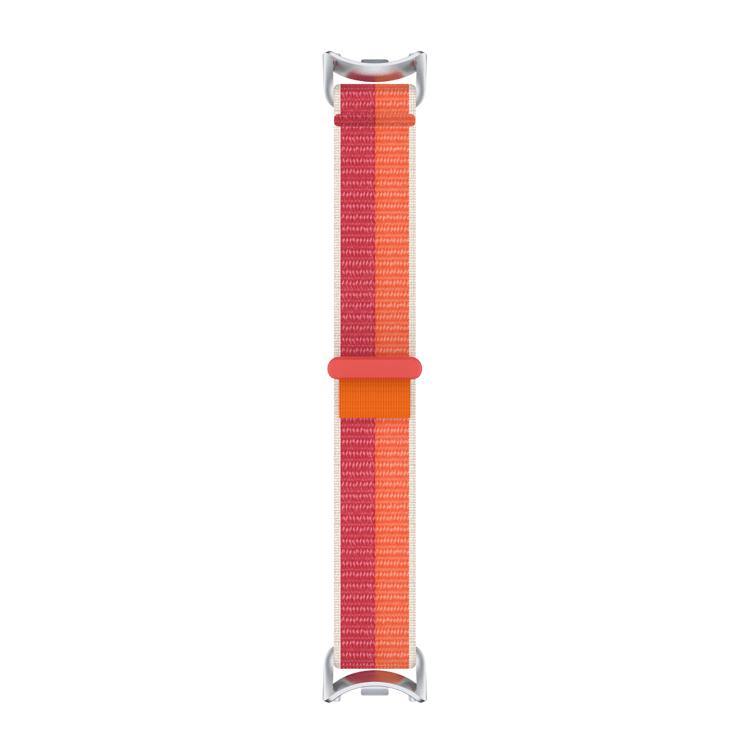 For Xiaomi Smart Band 10 / 9 / 8 Tail Style Nylon Hook And Loop Fastener Watch Band
