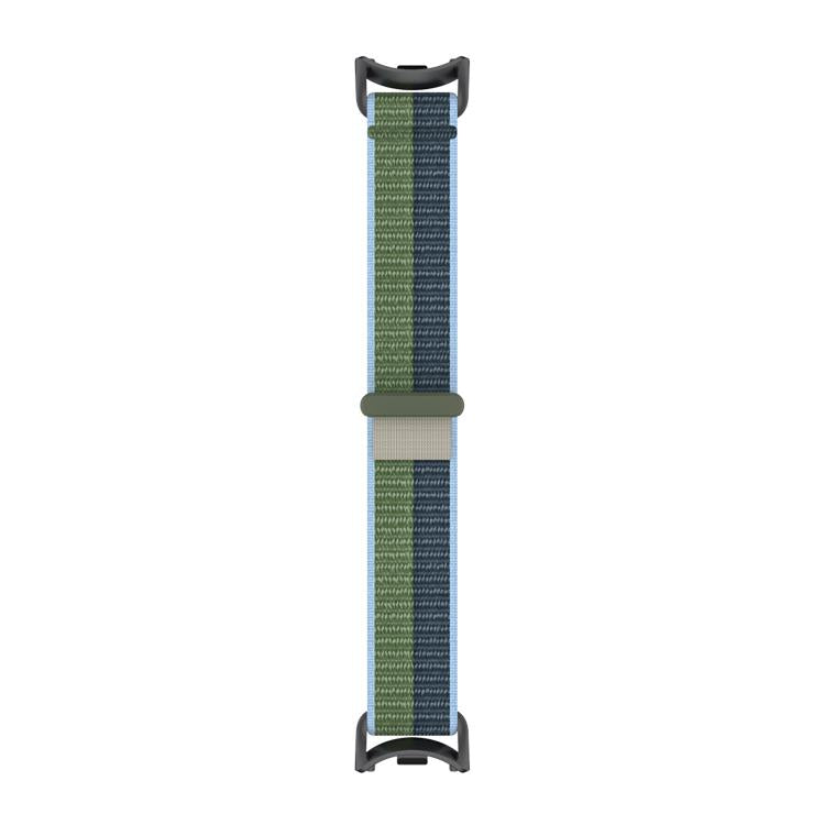 For Xiaomi Smart Band 10 / 9 / 8 Tail Style Nylon Hook And Loop Fastener Watch Band