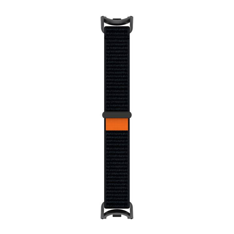 For Xiaomi Smart Band 10 / 9 / 8 Tail Style Nylon Hook And Loop Fastener Watch Band