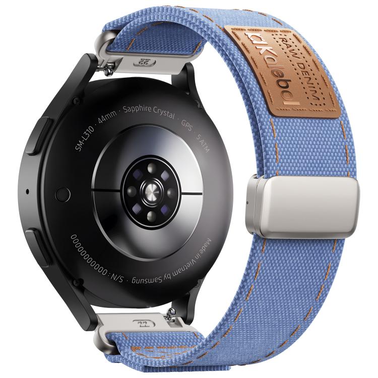 22mm Kalebol Cool Denim Magnetic Buckle Watch Band