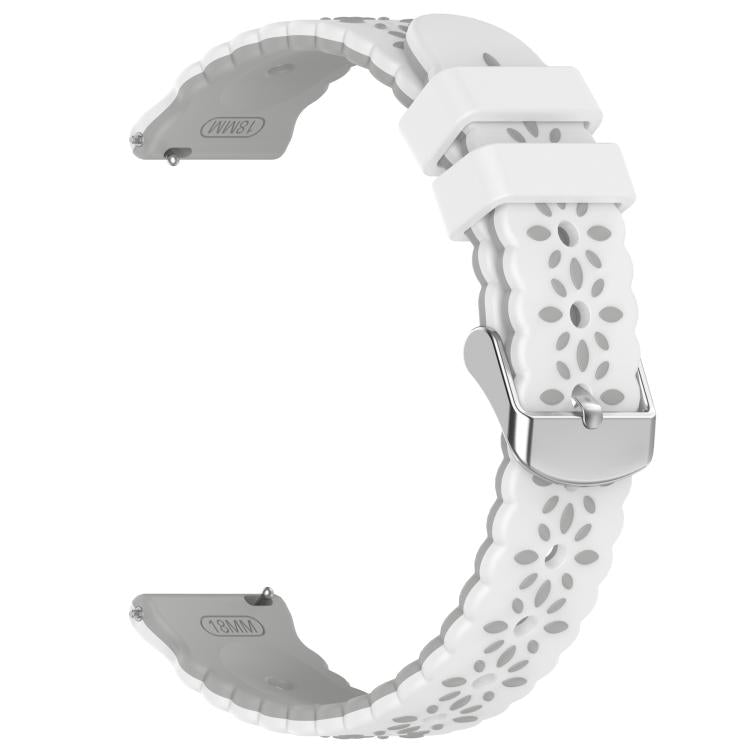 20mm Two Color Sunflower Silicone Watch Band