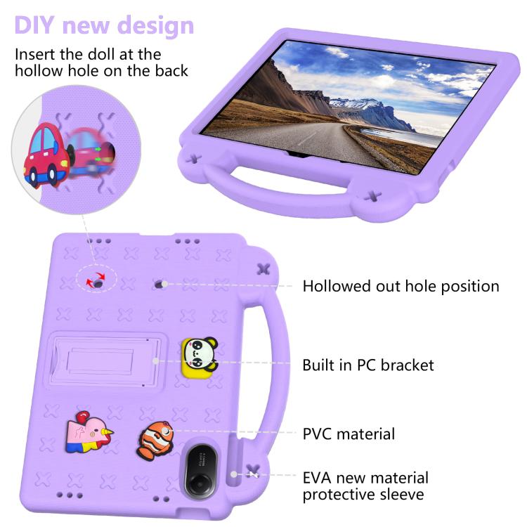 For Xiaomi  Redmi Pad 2  11 2025 Handle Kickstand Children EVA Shockproof Tablet Case