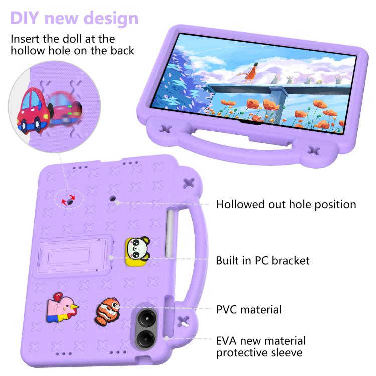 For Xiaomi Redmi Pad 2 Pro 12.1 Handle Kickstand Children EVA Shockproof Tablet Case