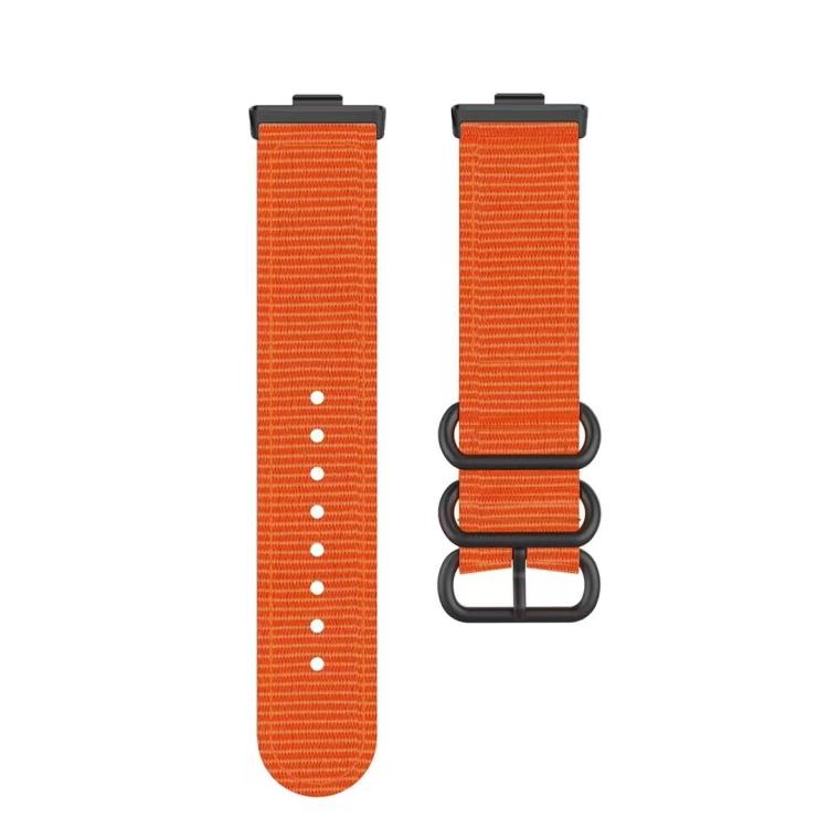 For Huawei Watch Fit 5 / Fit 5 Pro / Fit 4 Canvas Ring Buckle Nylon Watch Band