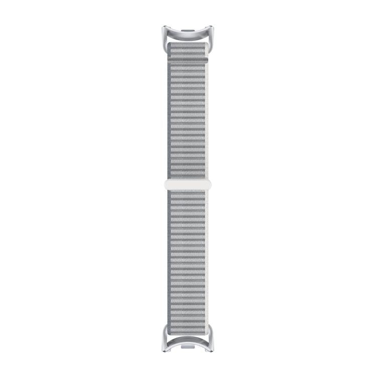For Xiaomi Smart Band 10 / 9 / 8 Integrated Nylon Loop Hook And Loop Fastener Watch Band