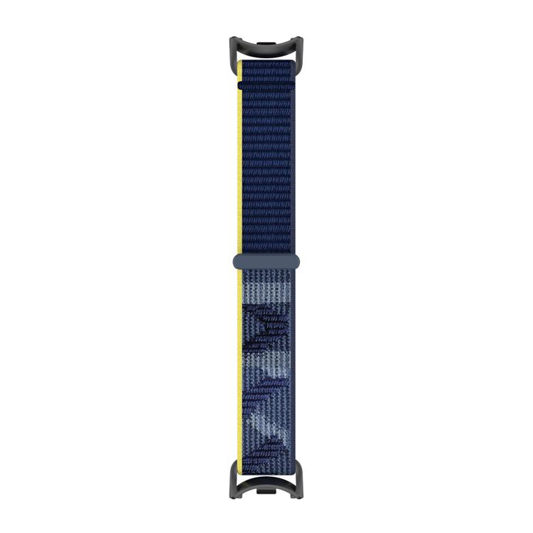 For Xiaomi Smart Band 10 / 9 / 8 Integrated Nylon Loop Hook And Loop Fastener Watch Band
