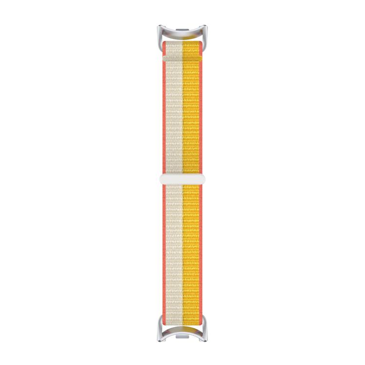 For Xiaomi Smart Band 10 / 9 / 8 Integrated Nylon Loop Hook And Loop Fastener Watch Band