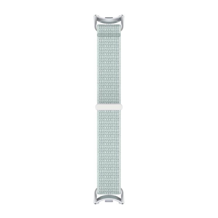 For Xiaomi Smart Band 10 / 9 / 8 Integrated Nylon Loop Hook And Loop Fastener Watch Band