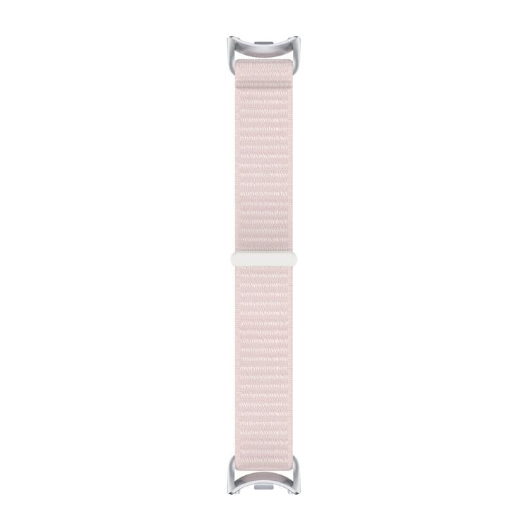 For Xiaomi Smart Band 10 / 9 / 8 Integrated Nylon Loop Hook And Loop Fastener Watch Band