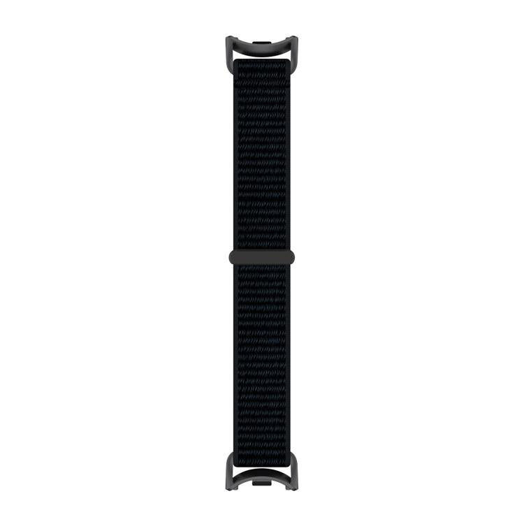 For Xiaomi Smart Band 10 / 9 / 8 Integrated Nylon Loop Hook And Loop Fastener Watch Band