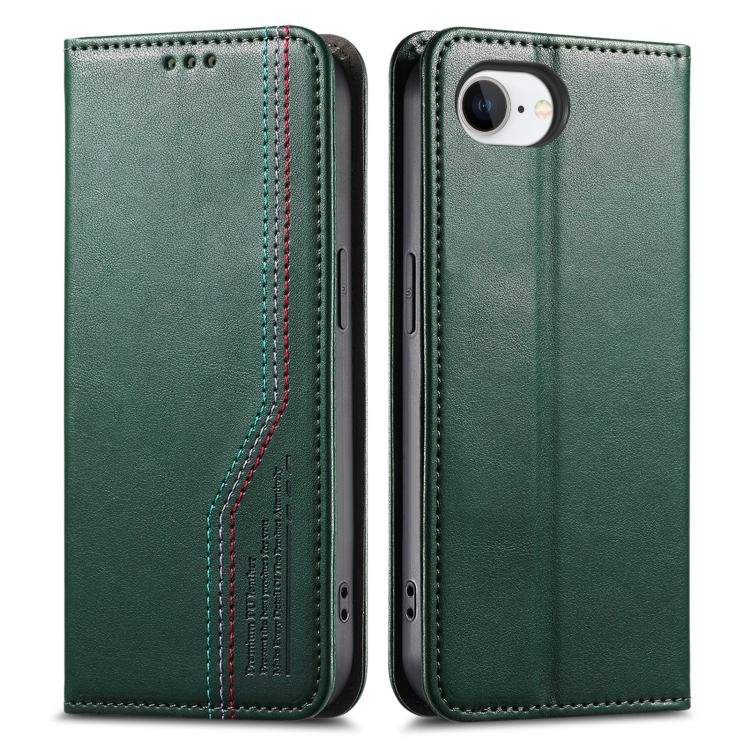 For iPhone 17e / 16e Elastic Wristband Magnetic Suction Leather Phone Case