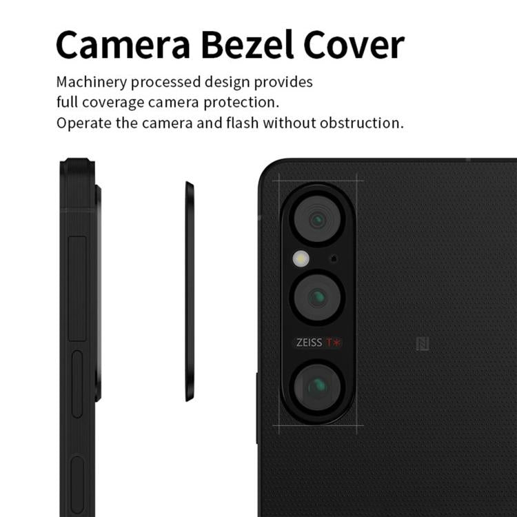 For Sony Xperia 1 VI Kalebol Eagle Eye One Piece Full-Coverage Metal Lens Ring Film