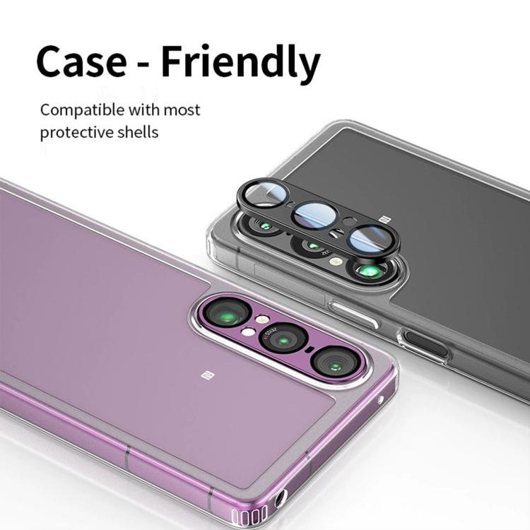For Sony Xperia 1 VII Kalebol Eagle Eye One Piece Full-Coverage Metal Lens Ring Film