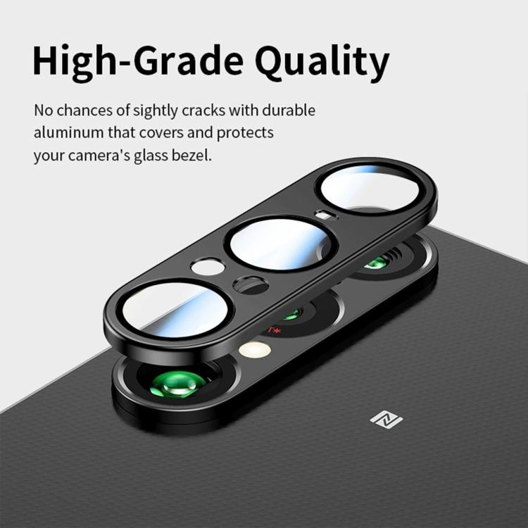 For Sony Xperia 1 VII Kalebol Eagle Eye One Piece Full-Coverage Metal Lens Ring Film