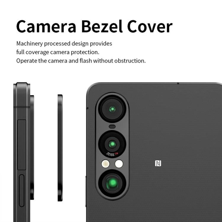 For Sony Xperia 1 VII Kalebol Eagle Eye One Piece Full-Coverage Metal Lens Ring Film