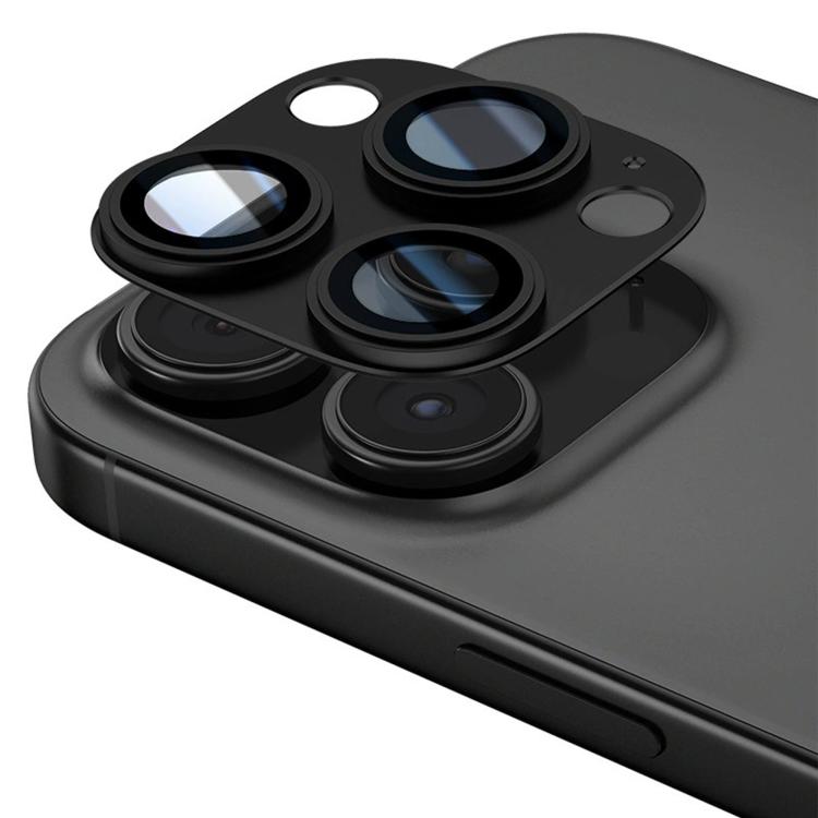 For iPhone 16 Pro Kalebol Precise Alignment Stepped Eagle Eye Metal Lens Film