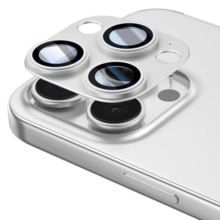 For iPhone 16 Pro Kalebol Precise Alignment Stepped Eagle Eye Metal Lens Film