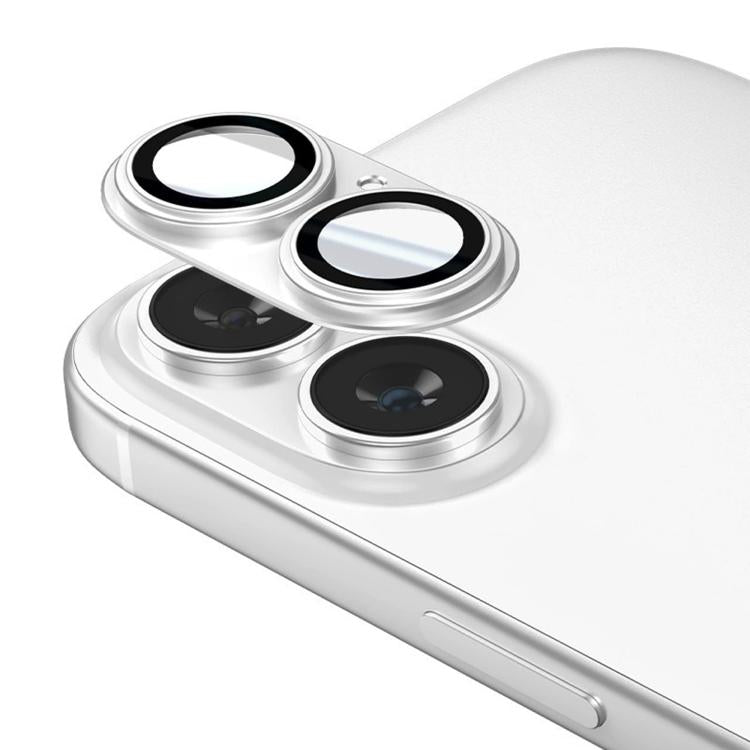 For iPhone 16 Plus Kalebol Precise Alignment Stepped Eagle Eye Metal Lens Film