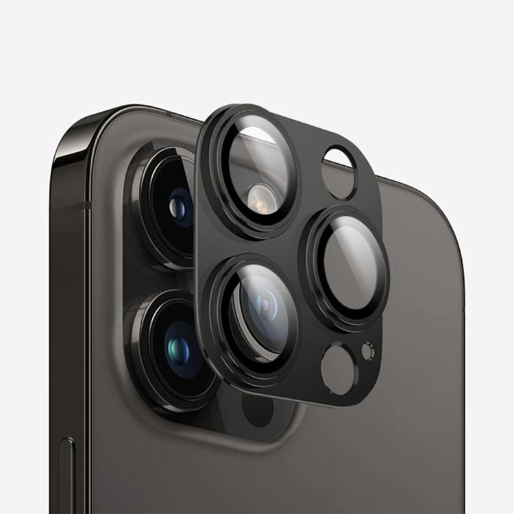 For iPhone 15 Pro Max Kalebol Precise Alignment Stepped Eagle Eye Metal Lens Film