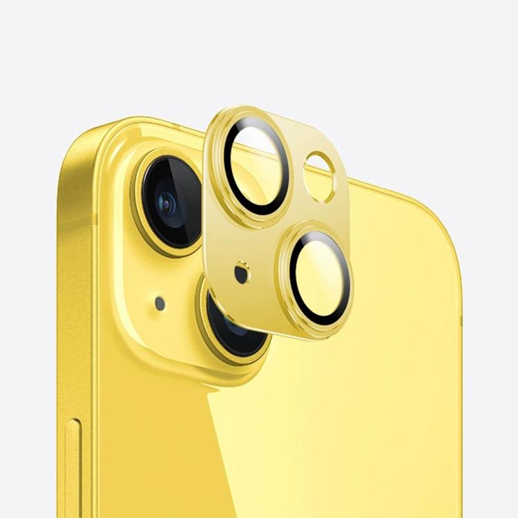 For iPhone 15 Plus Kalebol Precise Alignment Stepped Eagle Eye Metal Lens Film