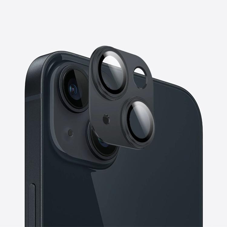 For iPhone 15 Kalebol Precise Alignment Stepped Eagle Eye Metal Lens Film
