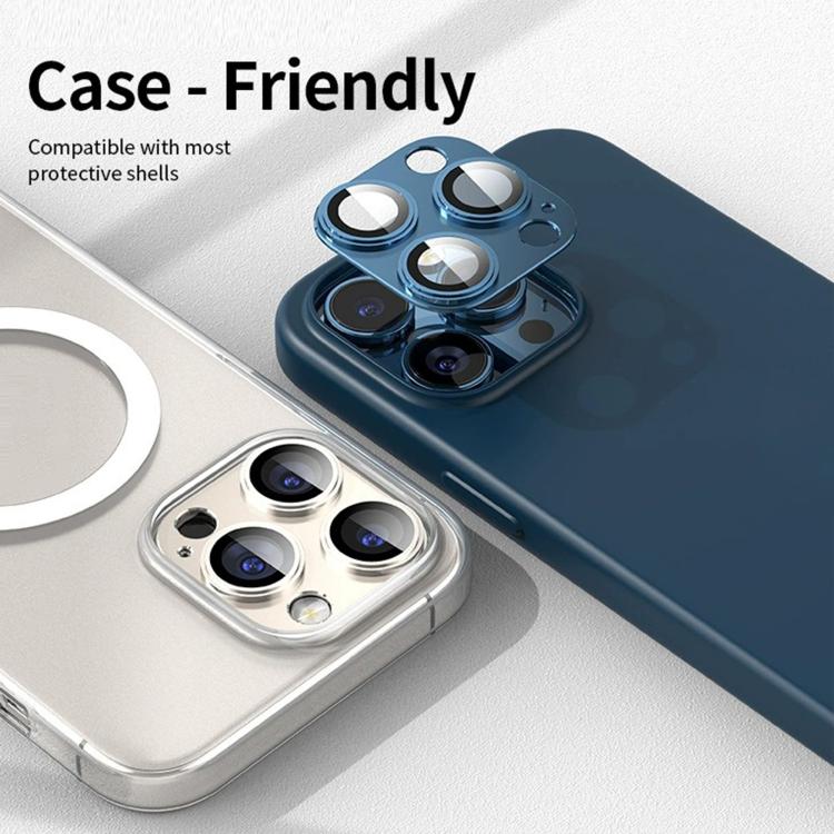 For iPhone 15 Plus Kalebol Precise Alignment Stepped Eagle Eye Metal Lens Film