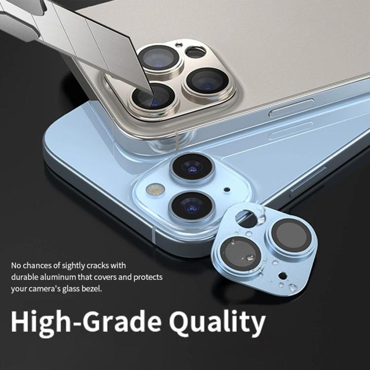 For iPhone 15 Plus Kalebol Precise Alignment Stepped Eagle Eye Metal Lens Film