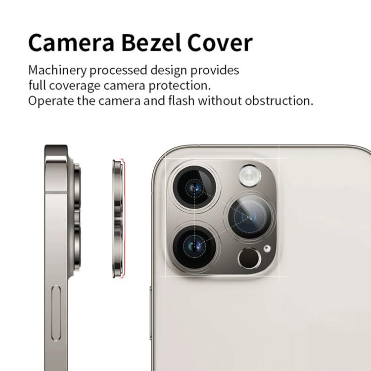 For iPhone 15 Plus Kalebol Precise Alignment Stepped Eagle Eye Metal Lens Film