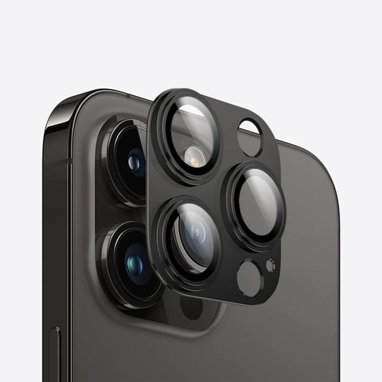 For iPhone 14 Pro Max Kalebol Precise Alignment Stepped Eagle Eye Metal Lens Film